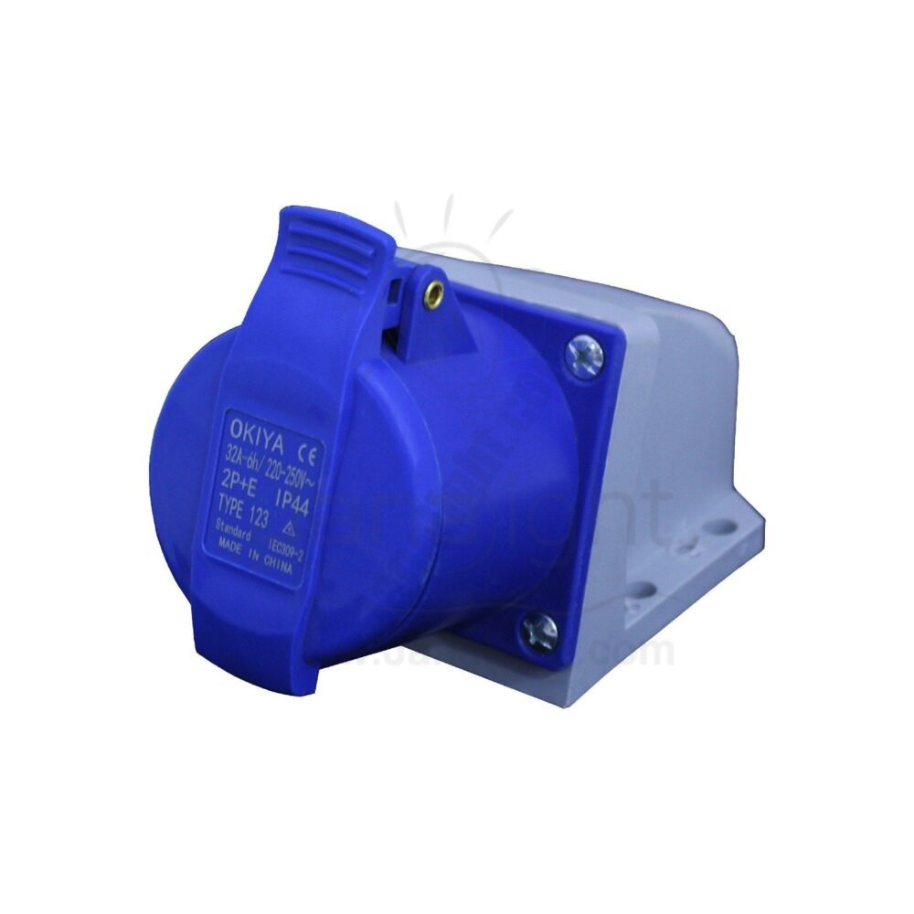 بريزة صاروخ 32 امبير 3 بول خارج صيني Chinese Outside Installation 3P 32A Industrial Connector Plug
